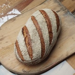 Schlichtes Weizenmischbrot