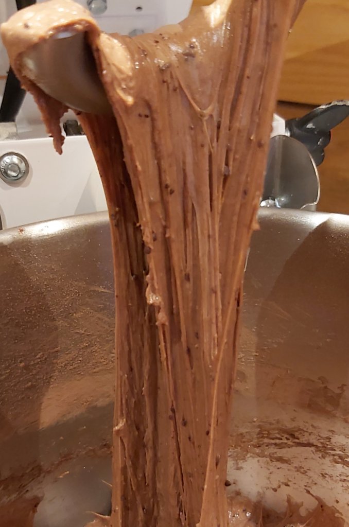 Fertig ausgekneteter Teig